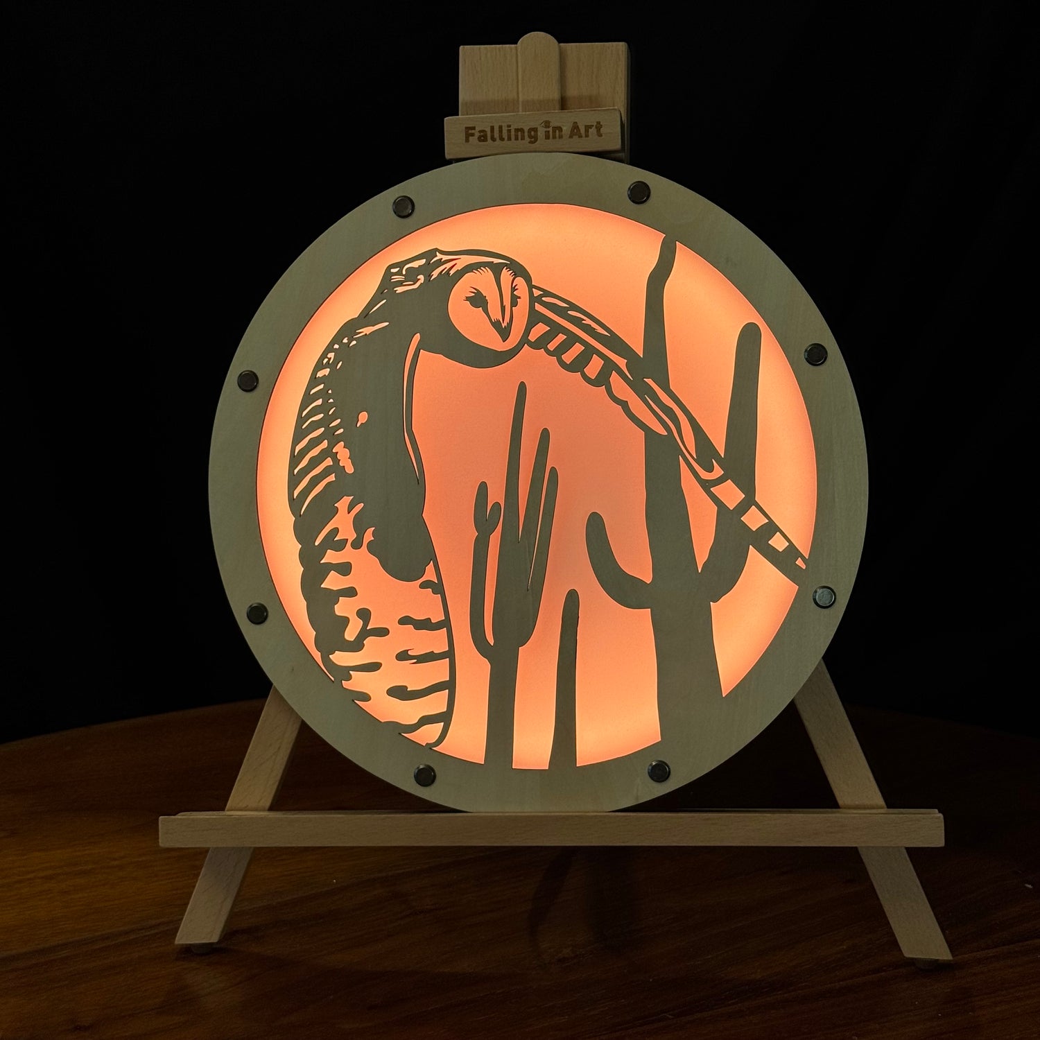 Wildlife Lamp Faces