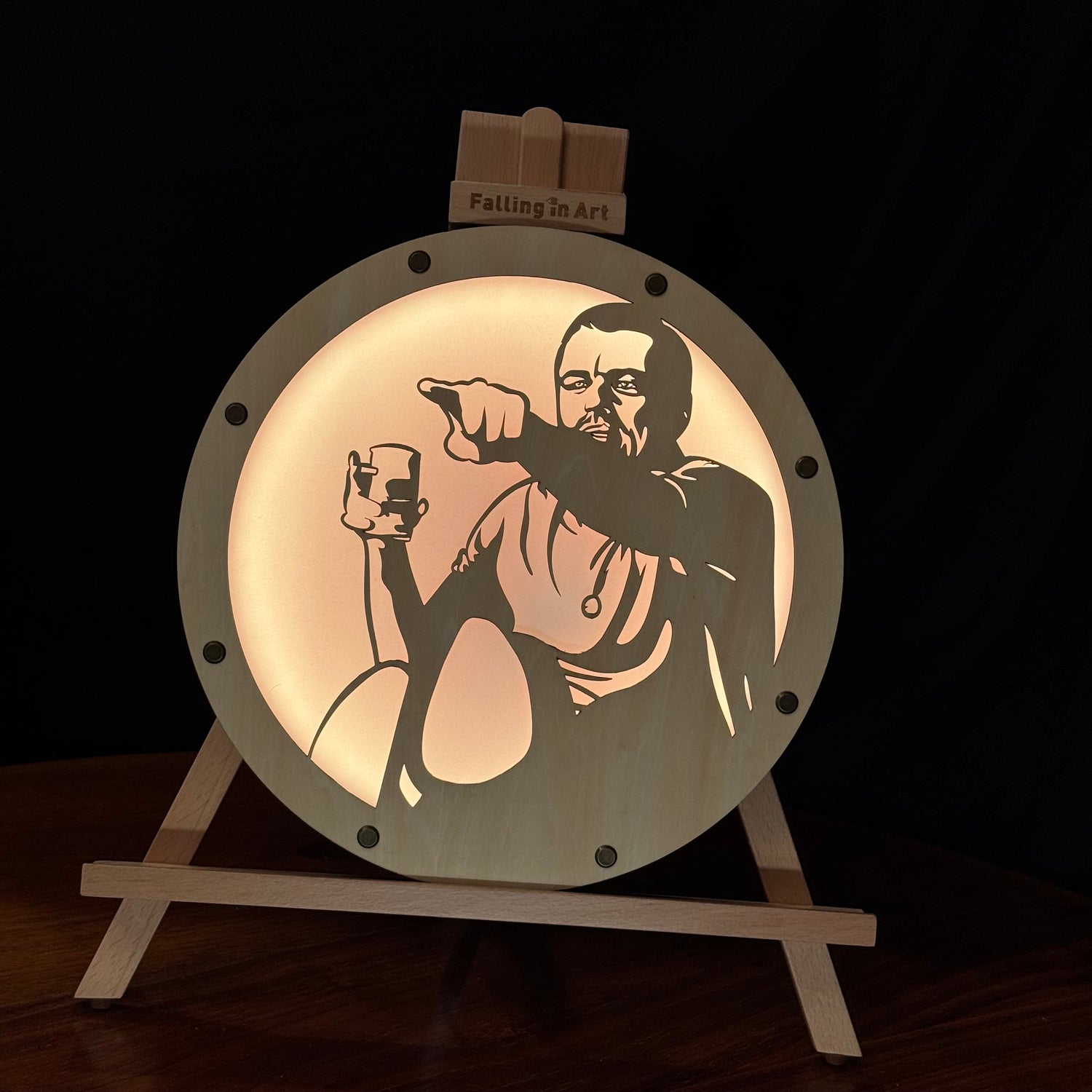 Pop Culture Lamp Faces