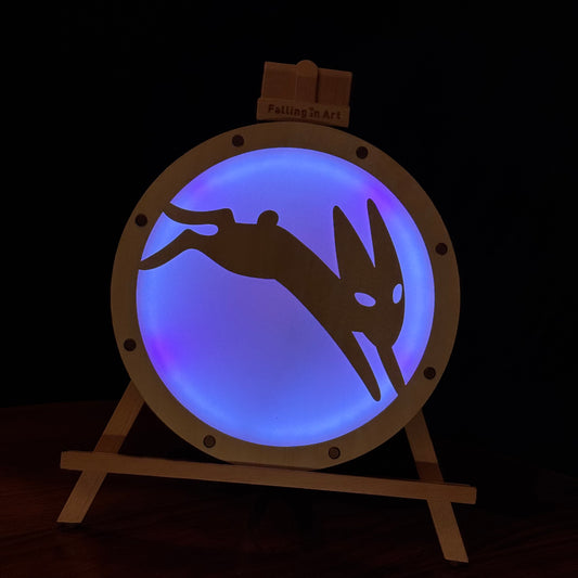 Watership Down Lamp Face